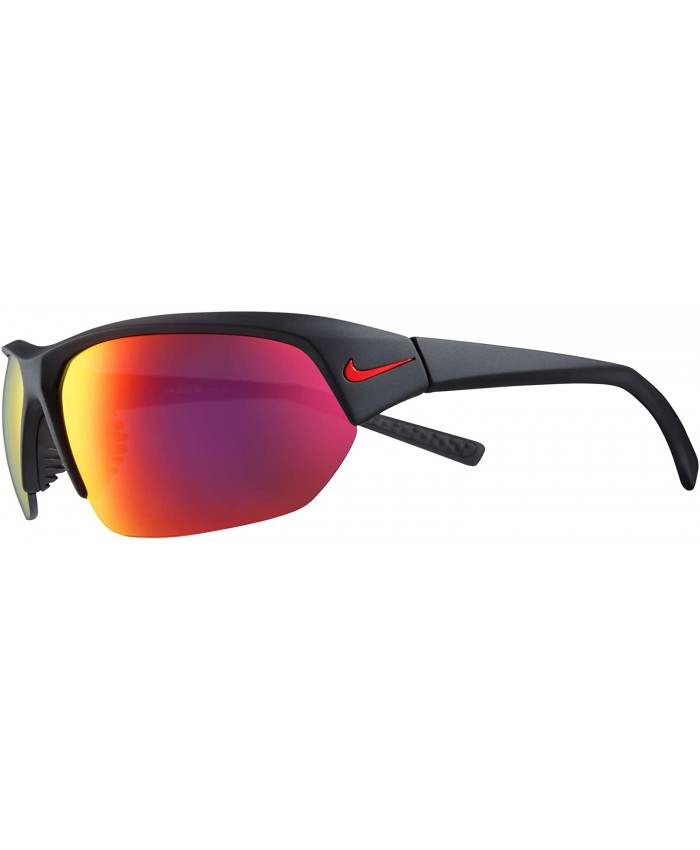 Nike EV1125-006 Skylon Ace Sunglasses Matte Black Frame Color Grey with Infrared Mirror Lens Tint