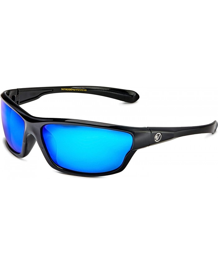 Polarized Wrap Around Sport Sunglasses for Men Women - UV400 Running Cycling Fishing Driving Sun Glasses