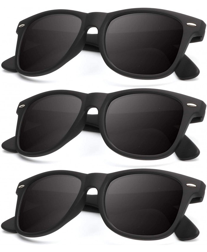 Unisex Polarized Sunglasses Stylish Sun Glasses for Men and Women Color Mirror Lens Multi Pack Options