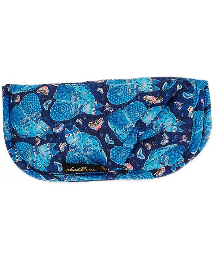 Laurel Burch Indigo Cats Quilted Eyeglass Pouch Case Holder at  Women’s Clothing store