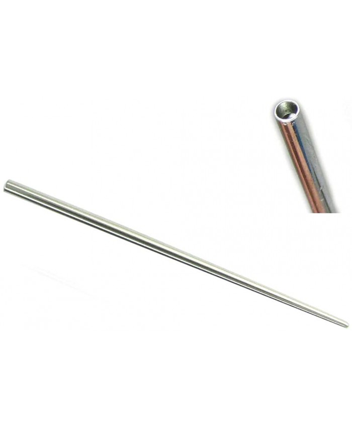 NewkeepsR 16G1.2mm 316L Steel Taper Insertion Pin for Ear Nose Navel Nipple Lip Eyebrow Stretcher Body Piercing Stretching Kit Assistant Tool