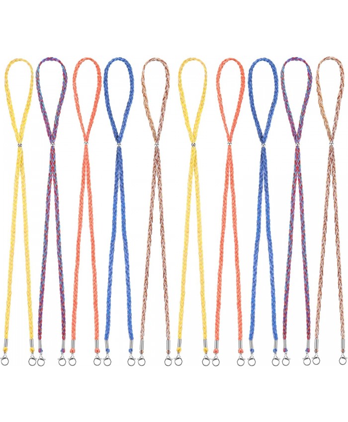 10 Pieces Face Covering Chain Rope Face Covering Strap Holder Face Covering Lanyard Hanger for Women Men 5 Colors at  Men’s Clothing store