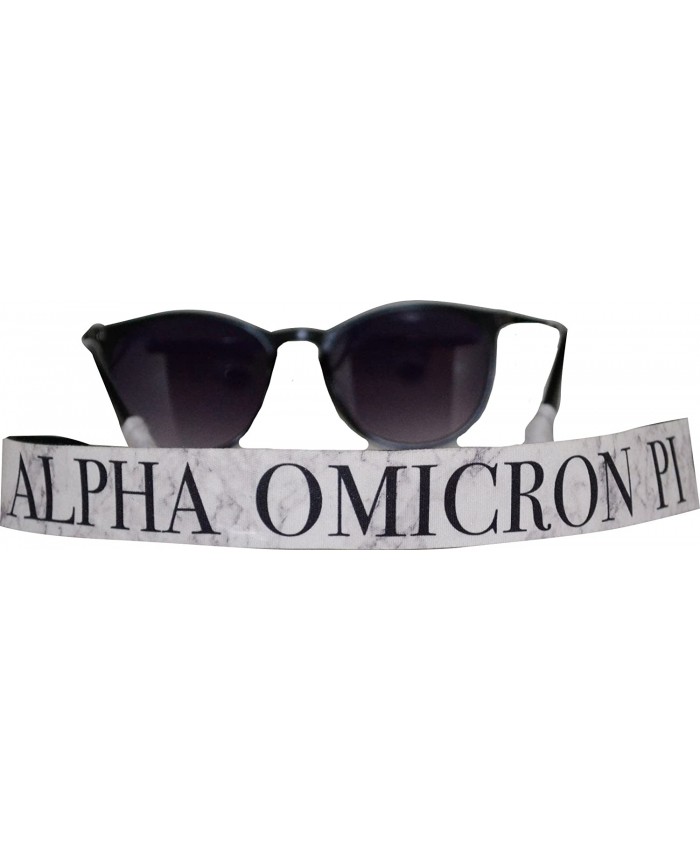 Alpha Omicron Pi - Sunglass Strap - Marble Theme at  Women’s Clothing store