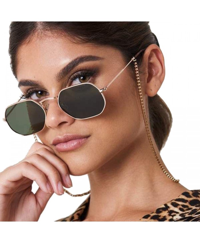 Passage 7 Eyeglass Chain - Venice Chain Stainless Steel Sunglass Strap Eyeglass Strap Holder USA Made Face Mask Chain Black at  Women’s Clothing store