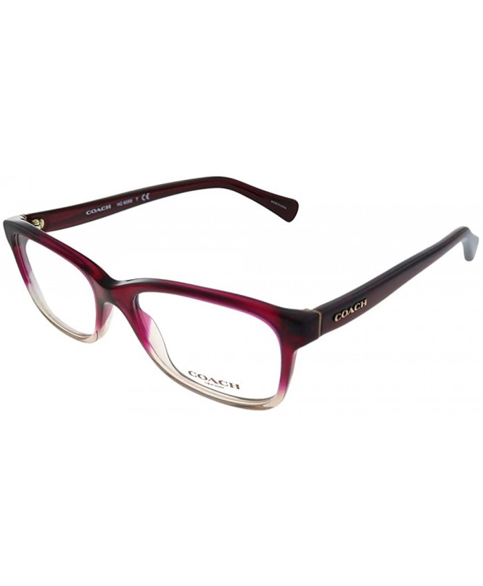 COACH Eyeglasses HC6089 5484 Red Sand Gradient