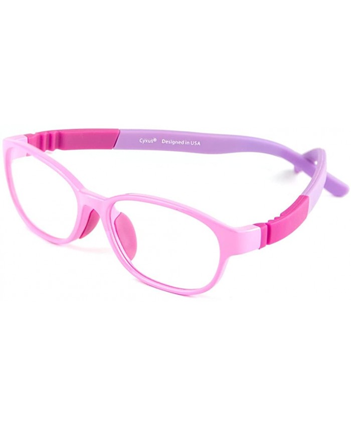 Cyxus Kids Blue Light Blocking Glasses Computer Game Spring Hinges Eyeglasses for Boys Girls Age 6-15 at  Women’s Clothing store