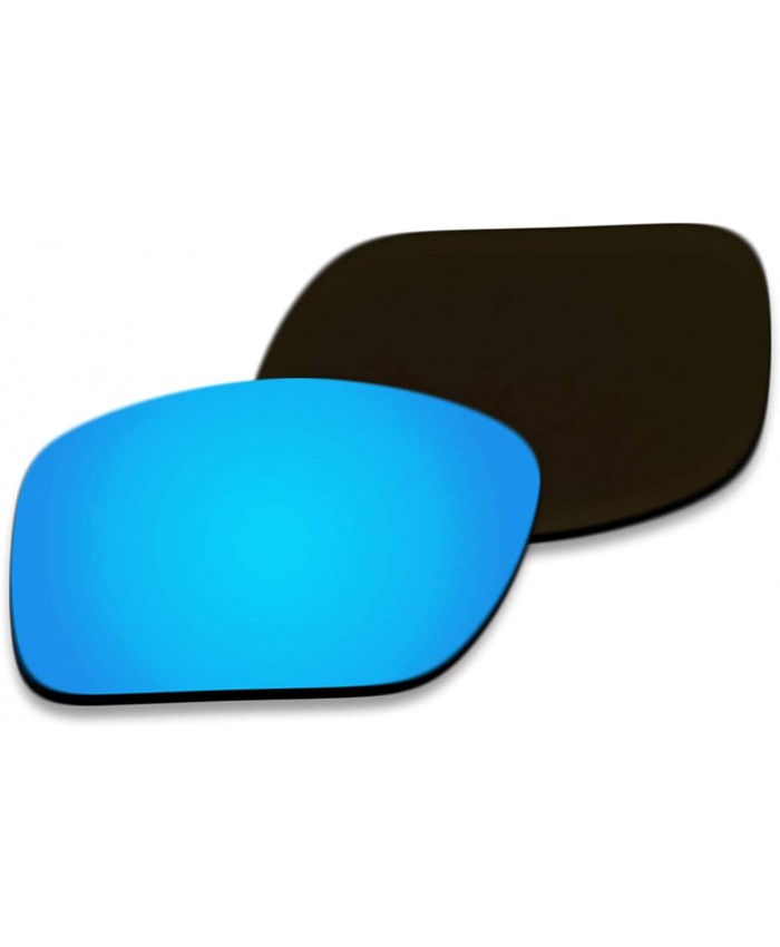 AHABAC Lenses Replacement for Costa Del Mar Rincon Frame Sky Blue Mirrored Coating - Polarized & Anti-Reflective & Water repel