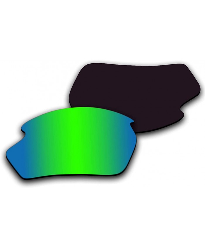 AHABAC Lenses Replacement for Rudy Project Rydon Frame Jade Green Mirrored Coating - Polarized & Anti-Reflective & Water repel