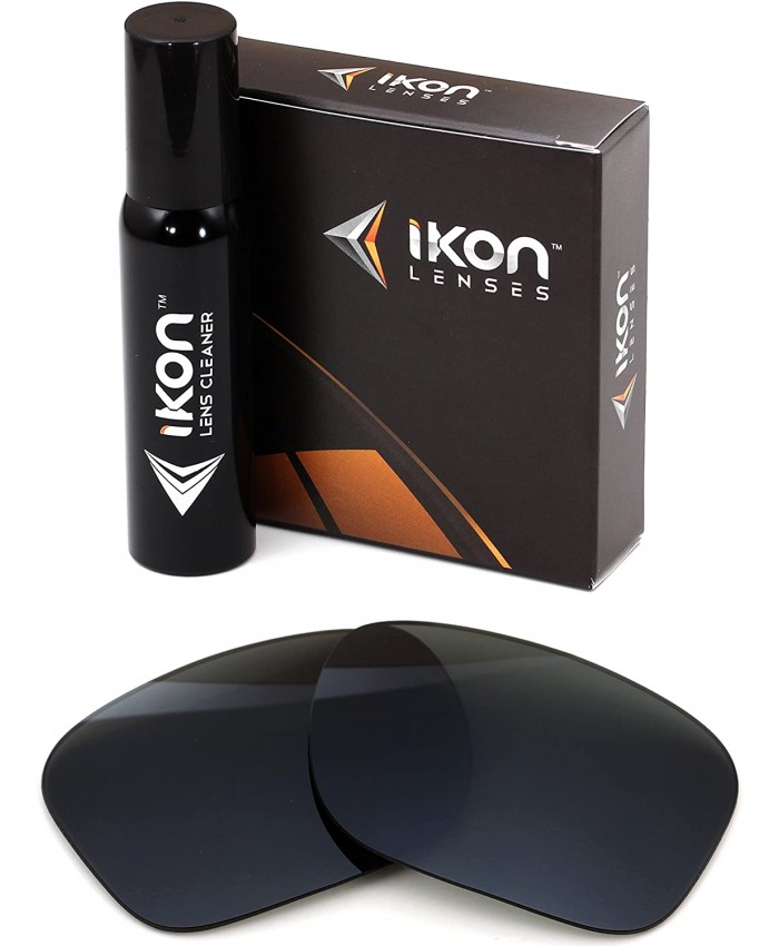 Polarized IKON Replacement Lenses for SPY Optic Angler Sunglasses - Black