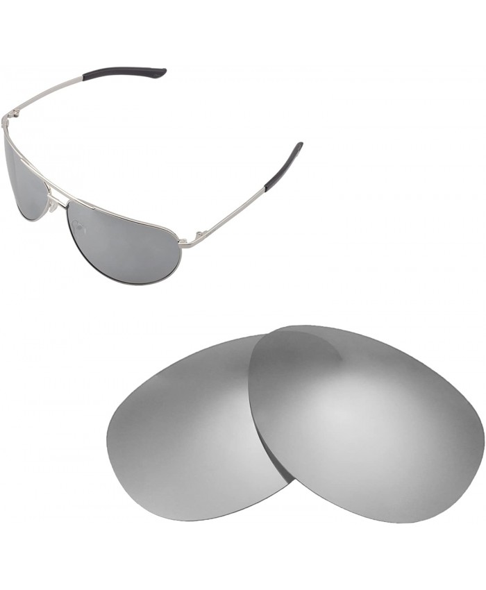 Walleva Replacement Lenses for Smith Serpico Sunglasses - Multiple Options Available Titanium - Polarized