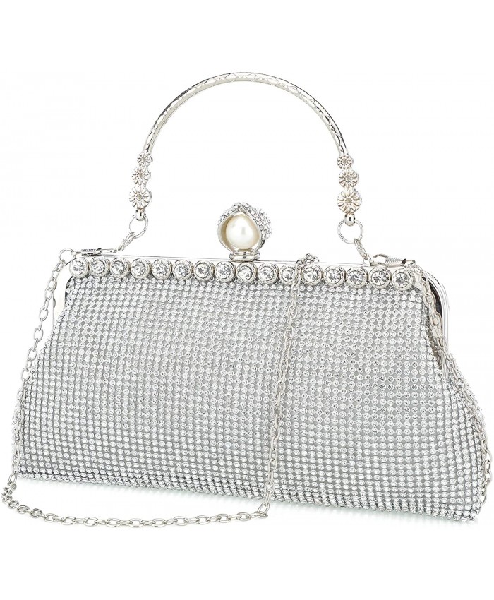 evening bags and clutches for women evening bag purses evening clutchSilver Handbags