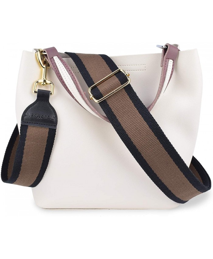 CLOUDMUSIC Handbag Strap Replacement Crossbody Strap Purse Strap For Women Girls Brown Handbags
