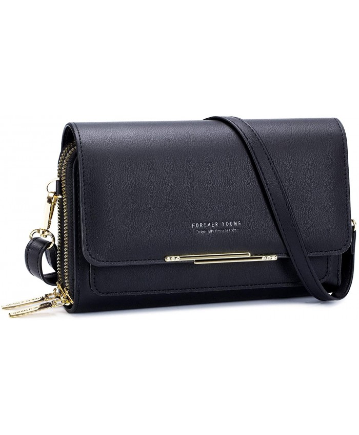 Roulens Small Crossbody Bag for Women Shoulder Handbags Clutch Cellphone Wallet Purse with Credit Card Slots Handbags
