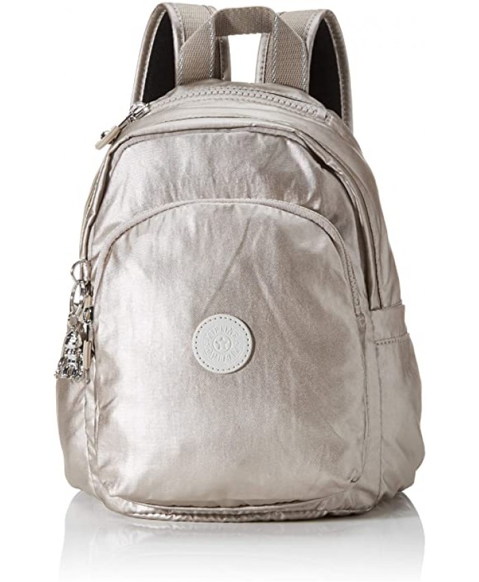 Kipling Delia Mini Women’s Backpack Silver Metallic Glow 22x29.5x18 Centimeters B x H x T