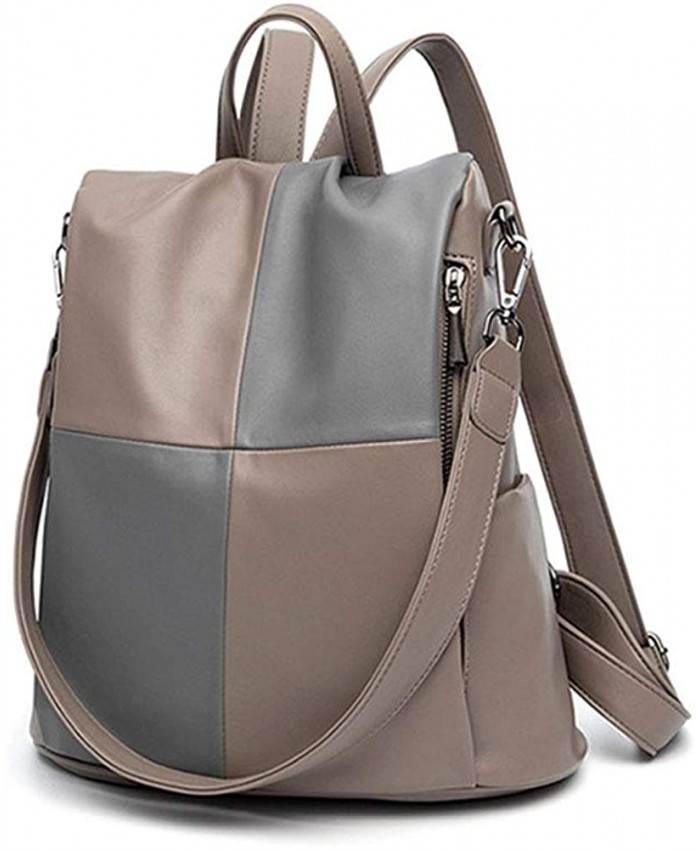 Women Travel Backpack Purse Anti Theft Rucksack Casual Shoulder Handbags Ladies Patchwork Satchel Bags