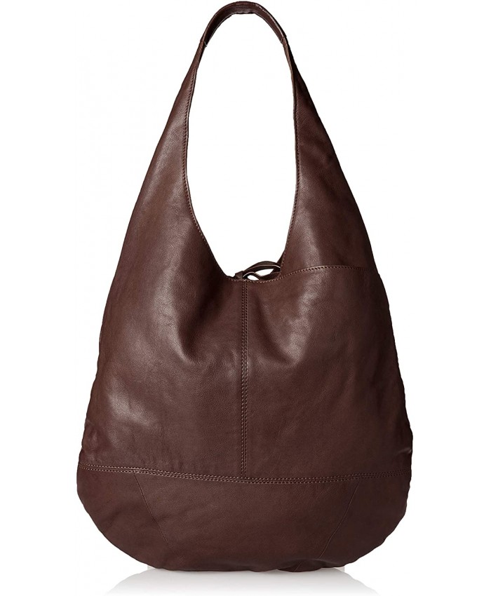 Lucky Brand womens Mia Hobo 1 Shoulder Bag Mahogany Large US
