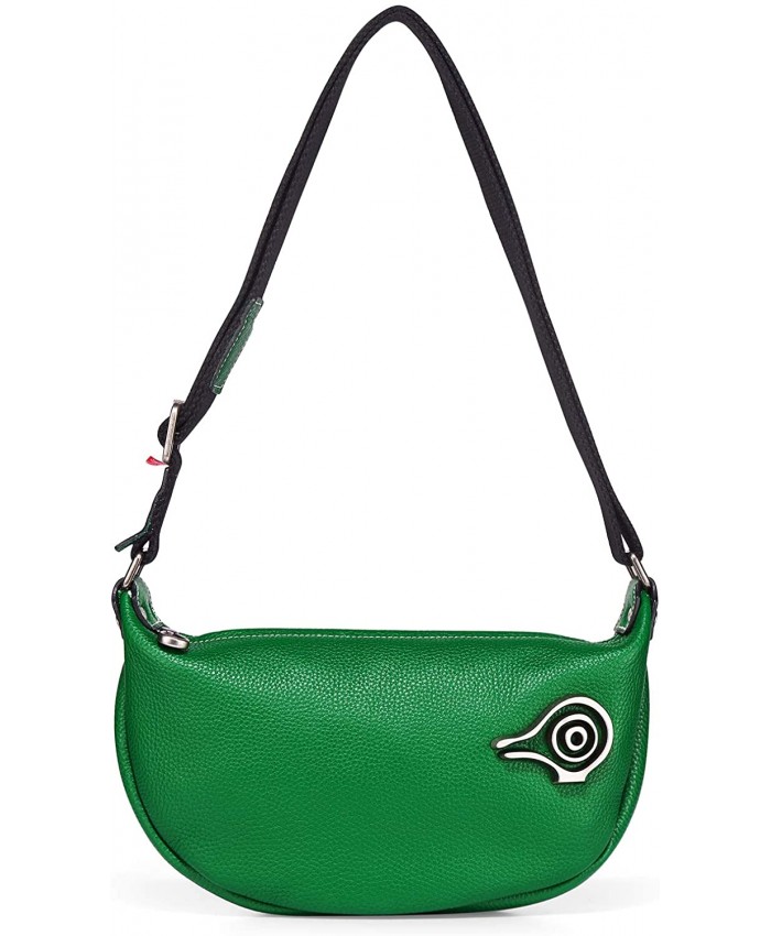 Orabird Small Crossbody Bags for Women Hobo Purses Really Soft Leather Green