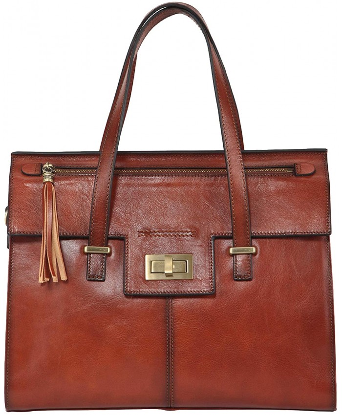Banuce Vintage Full Grain Italian Leather Purses and Handbags for Women Handle Satchel Bag Ladies Work Bag