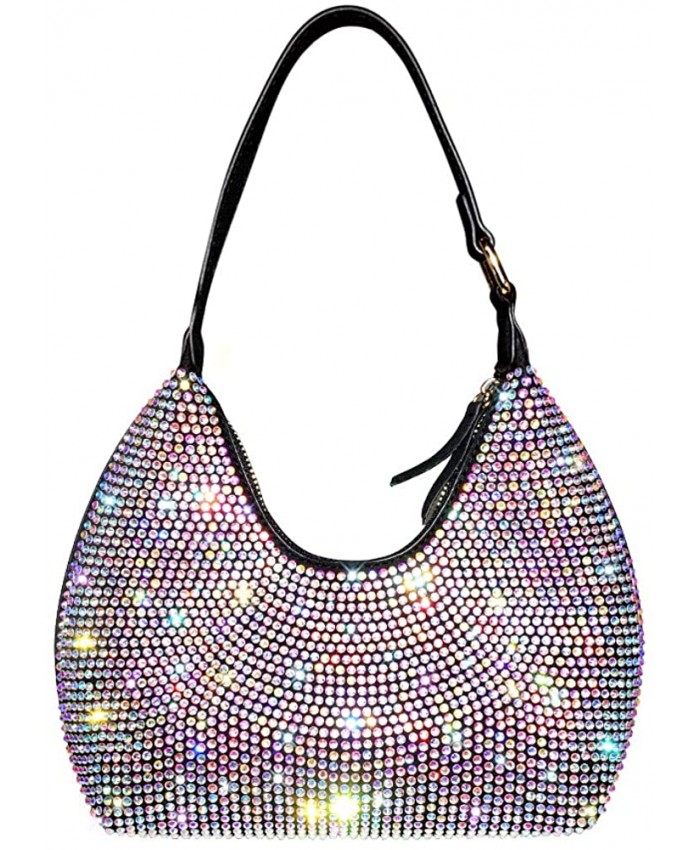 Color Diamond Cocktail party Shoulder Handbag for Women Clutches Purse