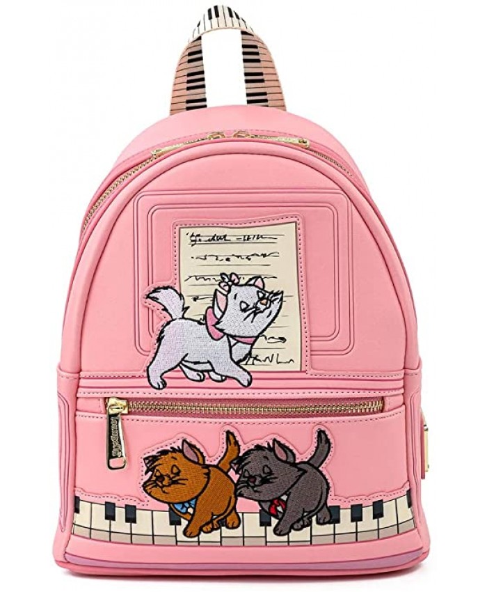 | Loungefly Disney Aristocats Piano Kitties Womens Double Strap Shoulder Bag Purse | Casual Daypacks