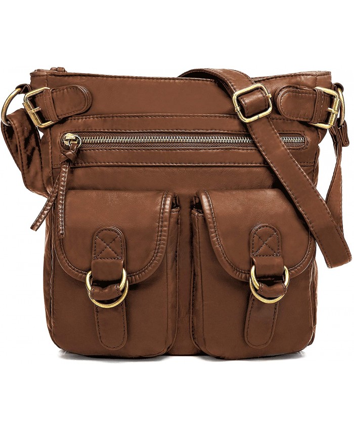 Scarleton Medium Crossbody Bag for Women Purses for women Shoulder Bag for Women H199804 - Brown Handbags