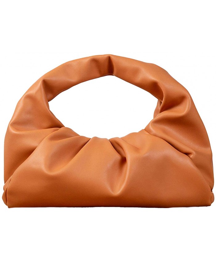 Croissant Pouch Bag Purse Orange Handbags