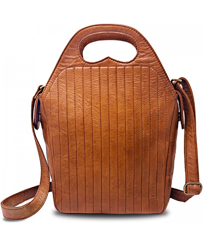 Genuine Leather Women Purse Fits Tablet - Rofozzi Handbags and Purses by Purple Relic Handbags