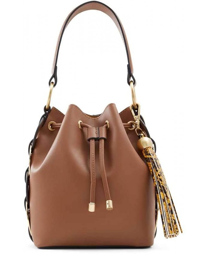 ALDO womens ALDO Women s Gisa Totes Bags Cognac Medium US Handbags