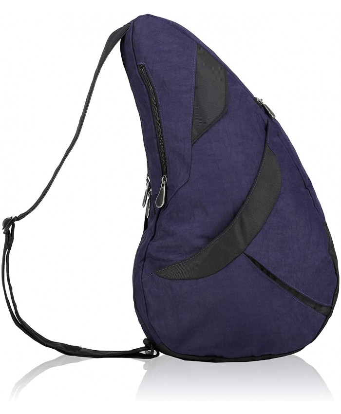 AmeriBag Healthy Back Bag tote Traveler Medium Blue Night Handbags