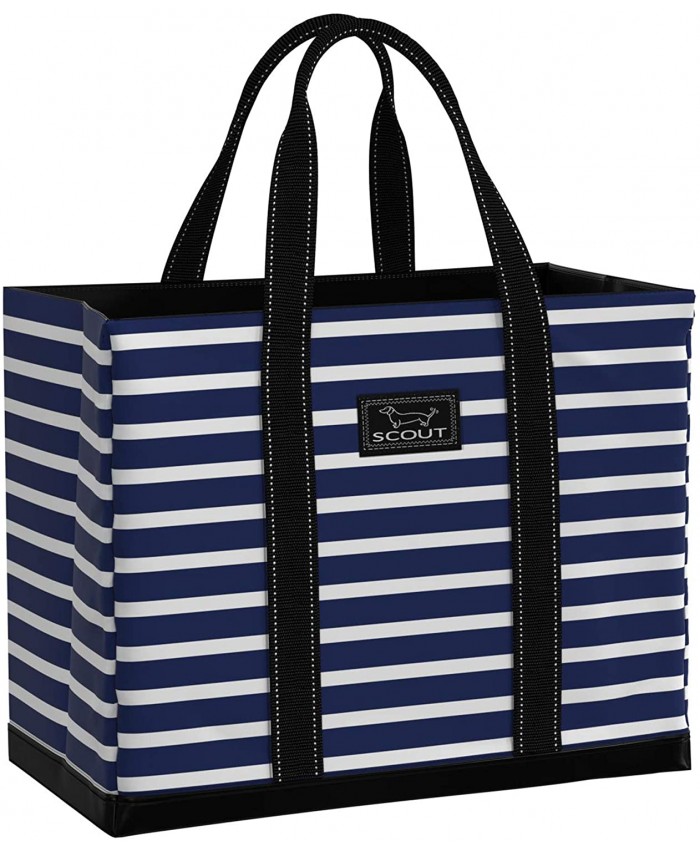 SCOUT Original Deano Extra Large Lightweight Tote Bag Nantucket Navy
