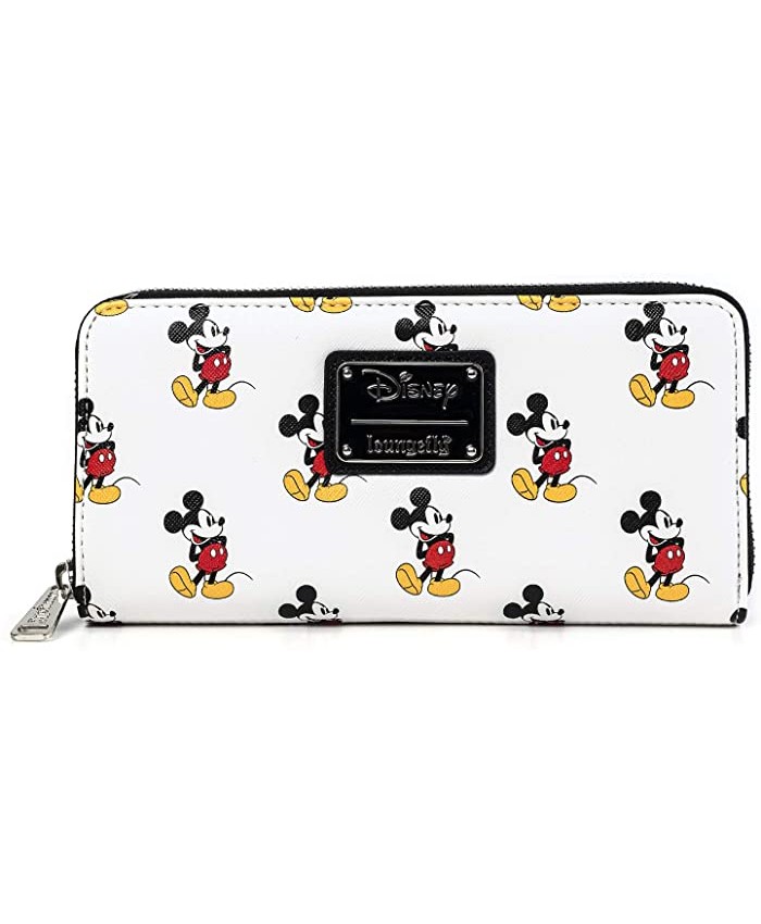 Loungefly Disney Classic Mickey Mouse All Over Print Zip Wallet one size multi