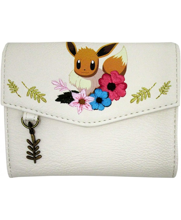 Loungefly x Eeveevolutions Eevee Evolutions Floral Wallet Multicolored One Size at Women’s Clothing store
