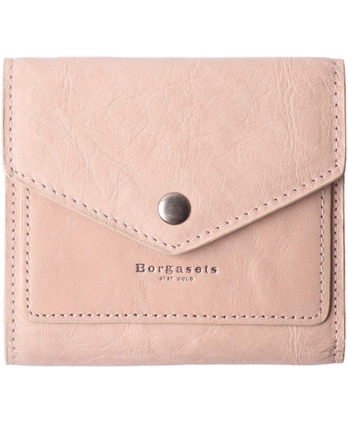 Small Leather Wallet for Women RFID Blocking Women's Credit Card Holder Mini Bifold Pocket Purse Ice Pink at  Women’s Clothing store