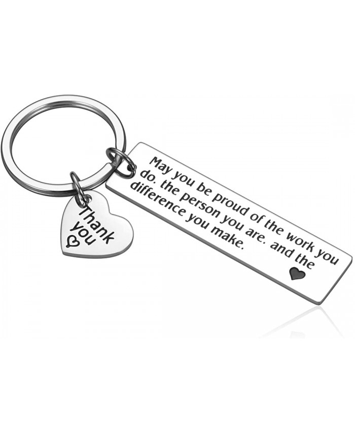 Coworkers Friend Boss Colleagues Keychain Gifts Leaving Going Away Thank you Retirement Farewell Good Bye Appreciation Work Office Gifts for Volunteer Social Worker Teacher Nurse Christmas Gifts at  Women’s Clothing store