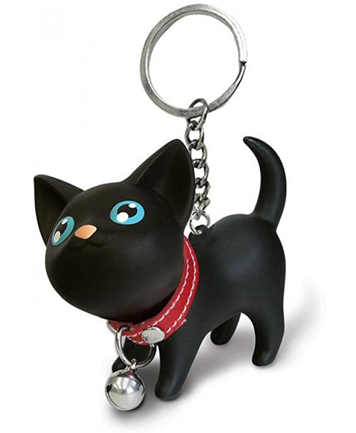 JOYJULY Cat Kitten Keyrings Key Chains for Car Keys Kawaii Adorable Bag Pendant Toy Gift Idea for Girls Women and Men