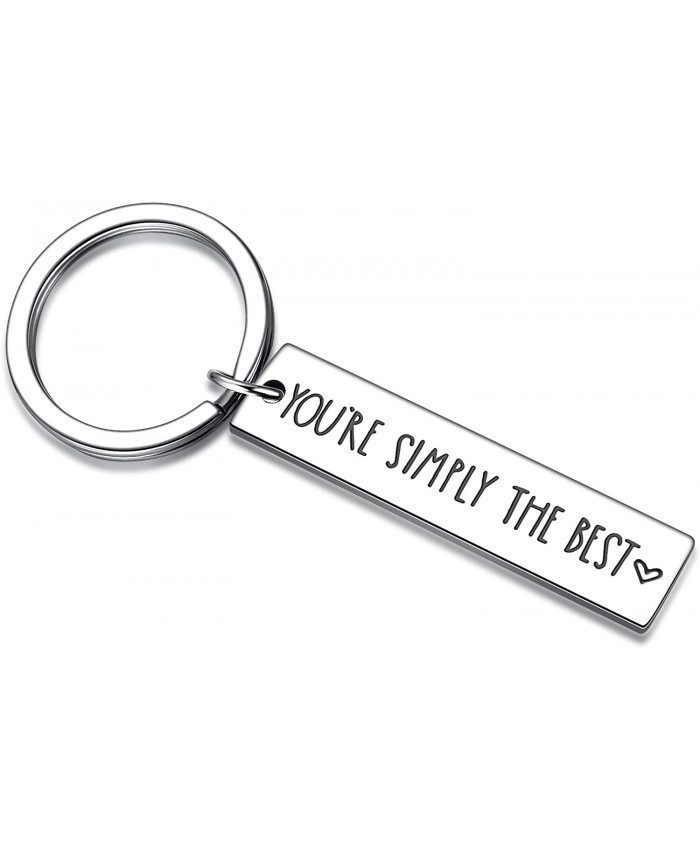 You're Simply the Best Schitt Craak Gifts David Rose Schitts Craek TV Show Quote Keychain Valentines Day Friends Gifts at  Women’s Clothing store