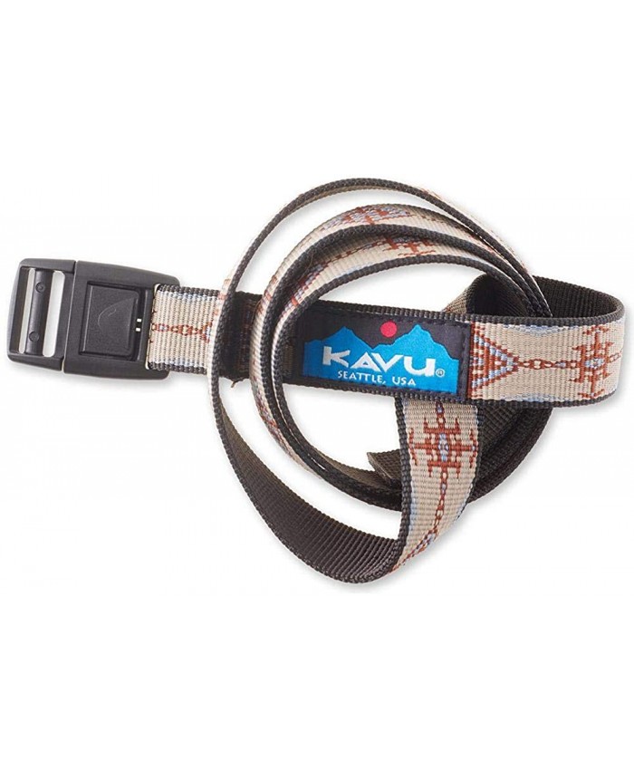 KAVU Burly Belt 1 Inch Nylon Adjustable Waist - Made in America-Trading Post