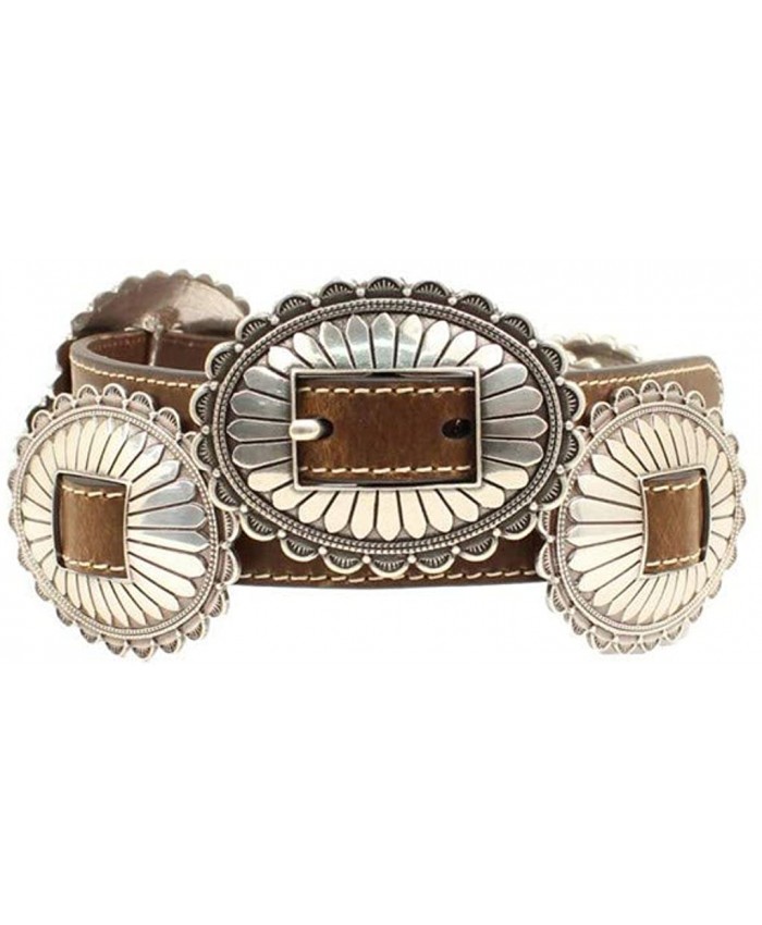 M&F Western Nocona Oval Concho Belt at Women’s Clothing store