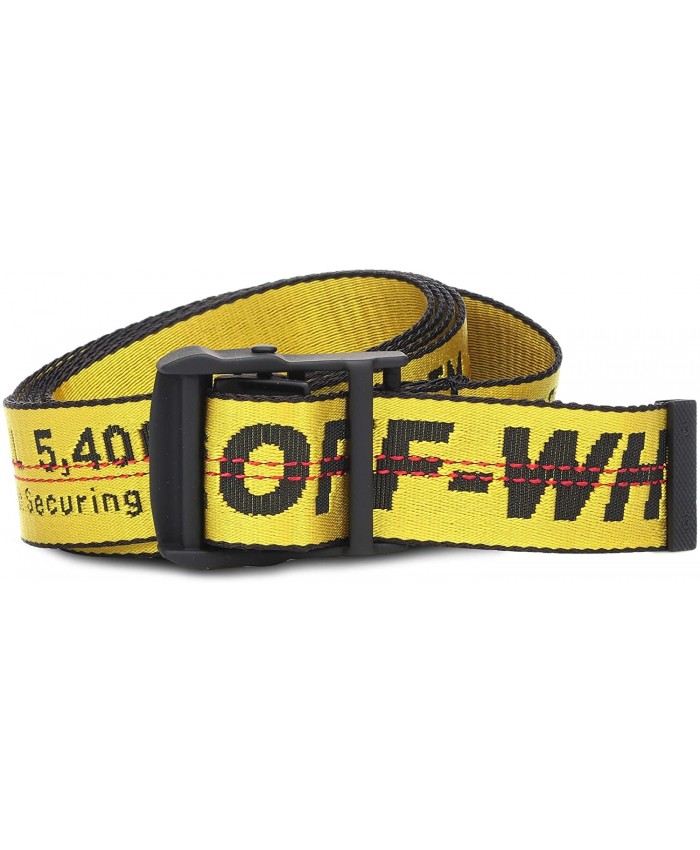 PABL Off-to Belt Industrial Style Belt Polyester Strap for Essential Accessories for Women Who Love Street Style-Great Birthday or Graduation Gift Yellow at Women’s Clothing store