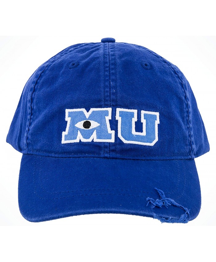 Concept One Disney's Pixar Monsters University Cotton Adjustable Baseball Hat with Curved Brim Blue One Size at  Men’s Clothing store