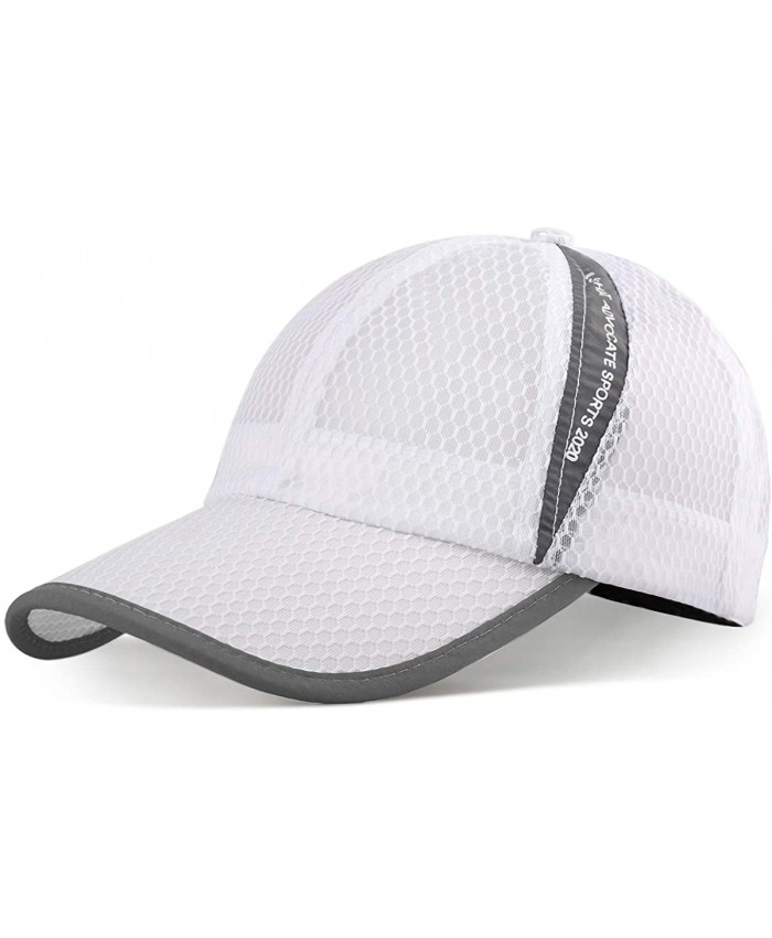 ELLEWIN Unisex Breathable Quick Dry Mesh Baseball Cap Sun Hat Tennis Cap