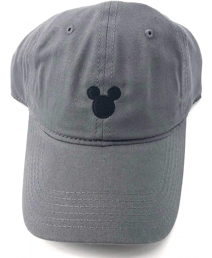 Monogram Disney Adult Mickey Mouse Silhouette Grey Baseball Cap Hat Small at  Women’s Clothing store