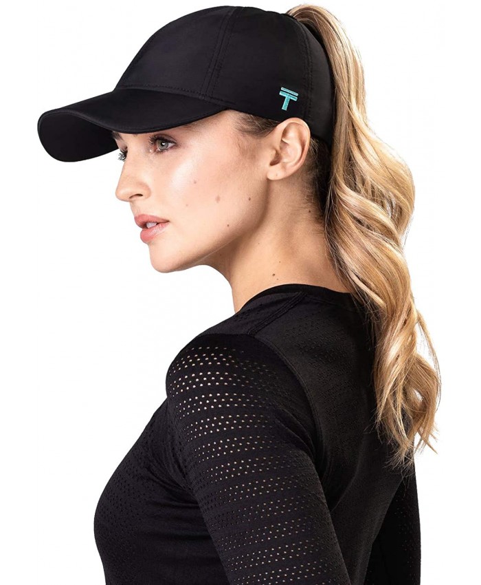 TOP KNOT Performance Baseball Caps | High Ponytail Hats for Women | Lightweight at  Women’s Clothing store
