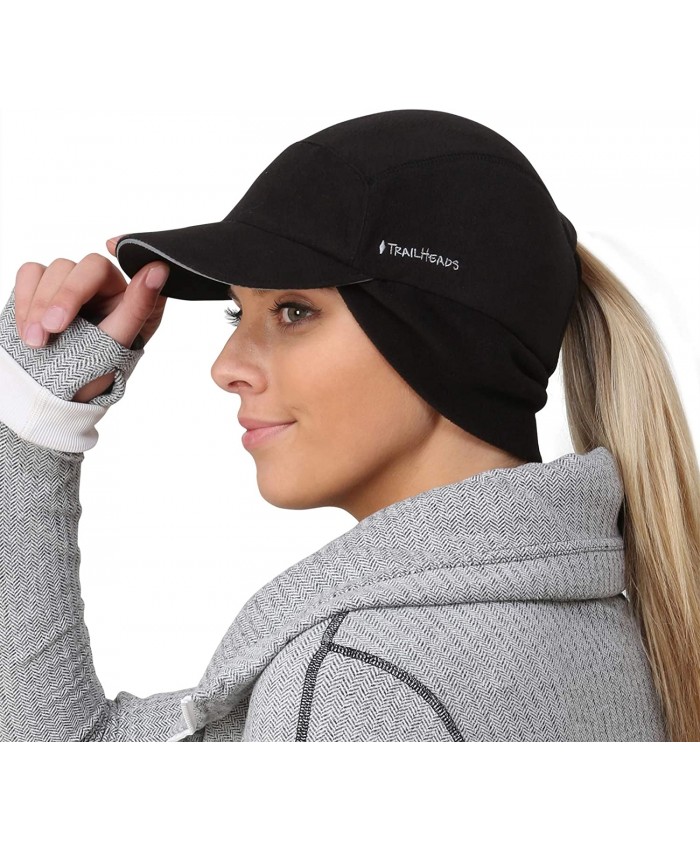 TrailHeads Women's Trailblazer Adventure Ponytail Cap Black One Size at Women’s Clothing store