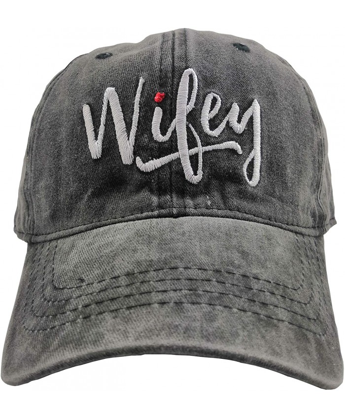 YISHOW Embroidered Bassball Cap Mom Life Wifey Vintage Women Embroidered Hat at  Women’s Clothing store