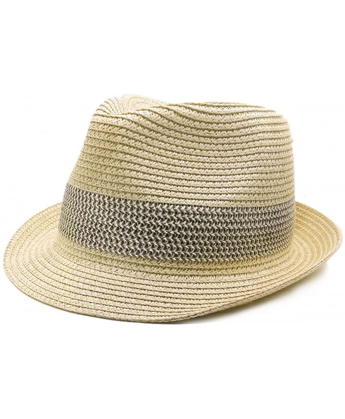 snailman Womens Mens Unisex Straw Hat Brim Panama Beach-Fedora Summer Travel Sun Hat Hawaii Holiday Lovers Hat at  Women’s Clothing store