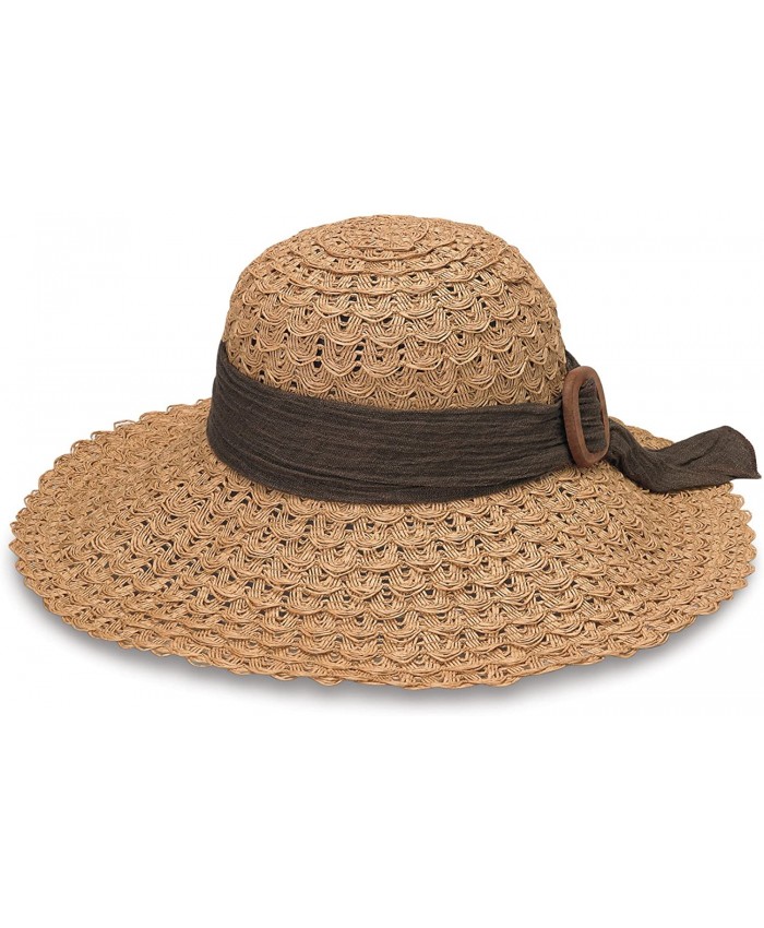 Wallaroo Hat Company Women's Emma Hat Lacy and Wide-Brimmed Natural at  Women’s Clothing store
