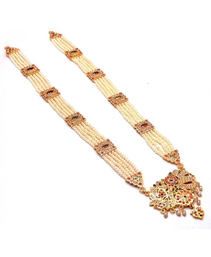 Pearls Grand Moti Rani haar Necklace Set For Women 7695