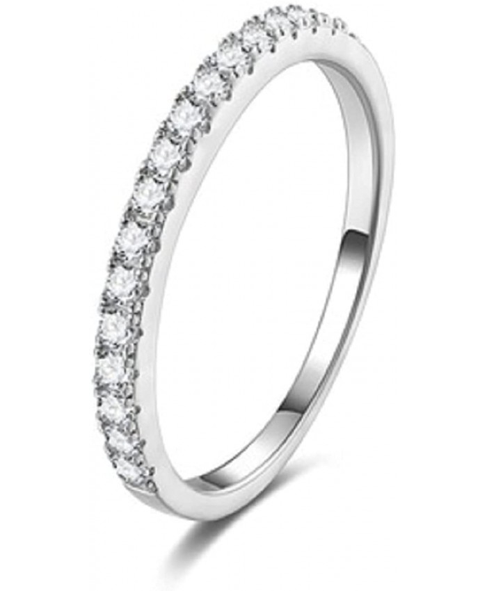 Rhinestone rings shiny zircon rings for men and women birthday Valentine's Day Christmas gifts|